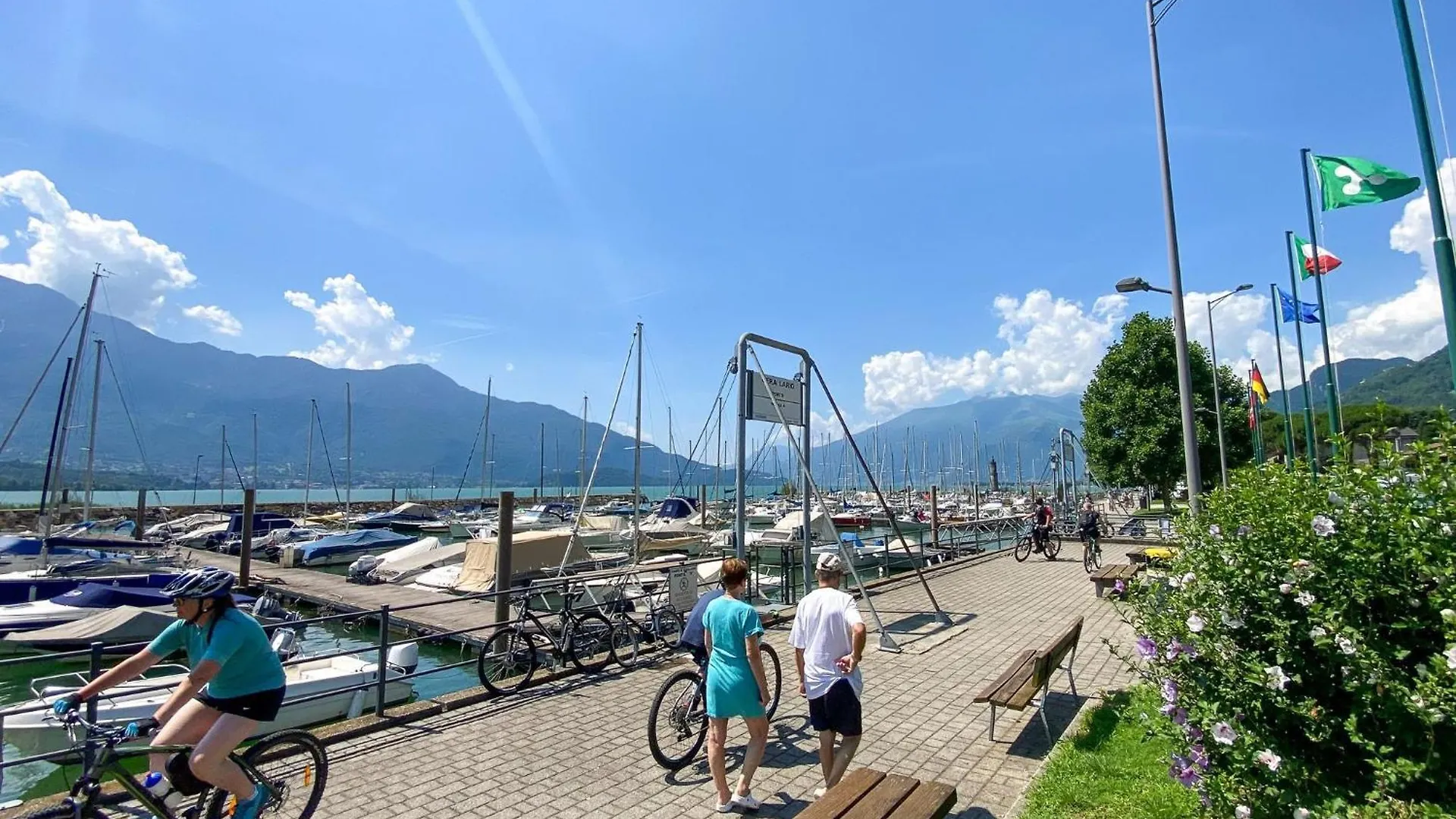 Dascio Oasi Ferienwohnung Dachterrassen Am See Apartament
